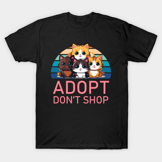 Adopt Don't Shop T-Shirt by MtWoodson